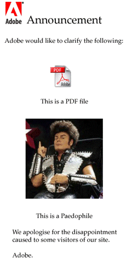 Adobe Announcement - 